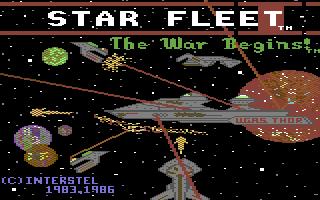 Star Fleet screenshot 2 for Commodore 64